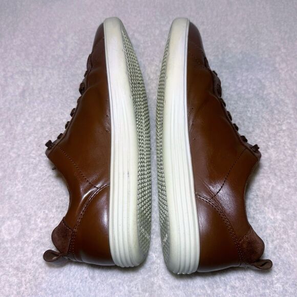 COLE HAAN Mens Grand Plus Crosscourt Brown Tan Leather Sneaker Size 9.5M C36924 - Picture 5 of 9